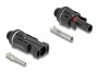 DeLock DL4 Solar Konnektor zum Crimpen Stecker und Buchse