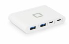 DICOTA USB-Hub USB-C Portable 4-in-1, Stromversorgung: USB