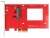 Bild 2 DeLock Host Bus Adapter Controller PCI-Express-X4 - U.2, 2.5"