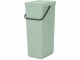Brabantia Recyclingbehälter Sort & Go 40 l, Hellgrün, Material