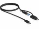 RaidSonic ICY BOX USB-Kabel IB-CB034 USB C - USB A