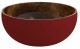 Nuts Bowl Kokosnuss rot, Farbe: Rot, Material: Kokosnuss, Breite: