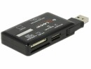 DeLock SuperSpeed USB Card Reader für CF/SD/MicroSD/MS/M2/xD