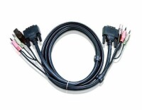 Aten 2L-7D05UD: USB-DVI Dual KVM-Kabel 5M