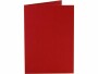 Creativ Company Blankokarte 10.5 x 15 cm ohne Couvert, Rot