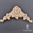 WOODWILL Holzornament - Dekoratives Eckteil