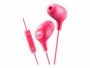 JVC In-Ear-Kopfhörer HA-FX38M ? Pink, Detailfarbe: Pink