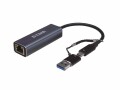 D-Link Netzwerk-Adapter DUB-2315 USB Typ-A/USB Typ-C