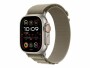 Apple Alpine Loop 49 mm Medium Olive, Farbe: Grün