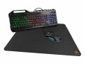DELTACO Tastatur-Maus-Set GAM-113-CH, Maus Features: Daumentaste