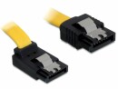 DeLock SATA3-Kabel gelb, oben gewinkelt, 20 cm, Datenanschluss