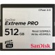 SanDisk CFast-Karte Extreme Pro 512 GB, Speicherkapazität: 512