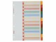 Kolma Register A4 LongLife 1-12 Farbig, Einteilung: Blanko