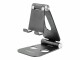 STARTECH .com Phone and Tablet Stand, Foldable Universal Mobile