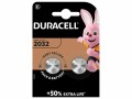 Duracell Knopfzelle Lithium CR2032 2 Stück, Batterietyp