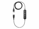 Jabra LINK 260 - Headset adapter - USB male