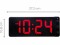 Bild 4 NeXtime Digitalwecker Clock Rot/Schwarz, Funktionen: Alarm