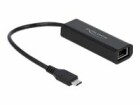 DeLock Netzwerk-Adapter USB-C - RJ45