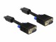 DeLock - VGA-Kabel - HD-15 (VGA) (M) zu HD-15 (VGA) (M) - 2 m