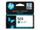 Hewlett-Packard HP 924 CYAN EN/DE/PL/CZ ORIGINAL INK CARTRIDGE MSD NS SUPL