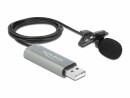 DeLock Mikrofon USB Krawatten/Lavier