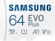 Samsung Evo+ microSDXC 64GB 130MB/s V10