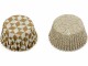 Decora Mini Muffin-Backform geometrisch ø 5 cm, Gold, 36