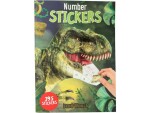 Depesche Stickerbuch Nummern DinoWorld 16 Seiten, Motiv