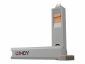 LINDY Schloss für USB-C-Port - orange
