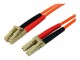 STARTECH .com 30m Fiber Optic Cable - Multimode Duplex 50/125