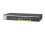 NETGEAR PoE+ Switch GS510TPP 10 Port, SFP Anschlüsse: 2