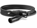 Rode XLR-Kabel XLRm-XLRf 3 m, Schwarz, Länge: 3 m