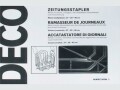 Office Zeitungsständer Office Silber, Materialtyp: Metall