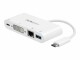 STARTECH USB-C ADAPTER MULTIPORT DVI DVI-I