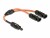 Bild 1 DeLock Splitter Kabel DL4 1x Buchse zu 2x Stecker