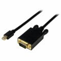StarTech.com - 10ft Mini DisplayPort to VGA Adapter Cable mDP to VGA Black