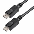 StarTech.com - 0.5m Short DisplayPort 1.2 Cable with Latches DisplayPort 4k