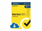 Symantec Norton 360 Deluxe ESD, 5 Device, 1