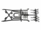 Axial Karosseriehalter SCX10 II, Ersatzteiltyp: Karosserie