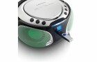 Lenco Radio/CD-Player SCD-550 Silber, Radio Tuner: FM