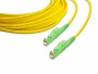 Lightwin LWL-Patchkabel E2/APC-E2/APC, Singlemode, Simplex, 10m