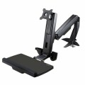 STARTECH SIT STAND MONITOR ARM .  NMS NS DESK