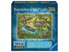 Ravensburger Puzzle ESCAPE Kids Dschungelsafari, Motiv: Landschaft