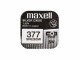 Maxell Europe LTD. Knopfzelle SR626SW 10 Stück, Batterietyp: Knopfzelle