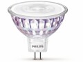 Philips Lampe 7 W (50 W) GU5.3 Warmweiss, Energieeffizienzklasse