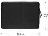 dbramante1928 Notebook-Sleeve Paris+ 13 " Schwarz, Tragemöglichkeit