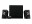 Bild 6 Logitech PC-Lautsprecher Z533, Audiokanäle: 2.1, Detailfarbe