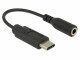 DeLock USB 3.1 Adapter Audio USB-C Stecker