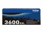 Brother TN-3600XXL Black, Druckleistung Seiten: 11000 ×, Toner/Tinte