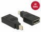 DeLock Adapter Mini-DisplayPort - DisplayPort, Kabeltyp: Adapter